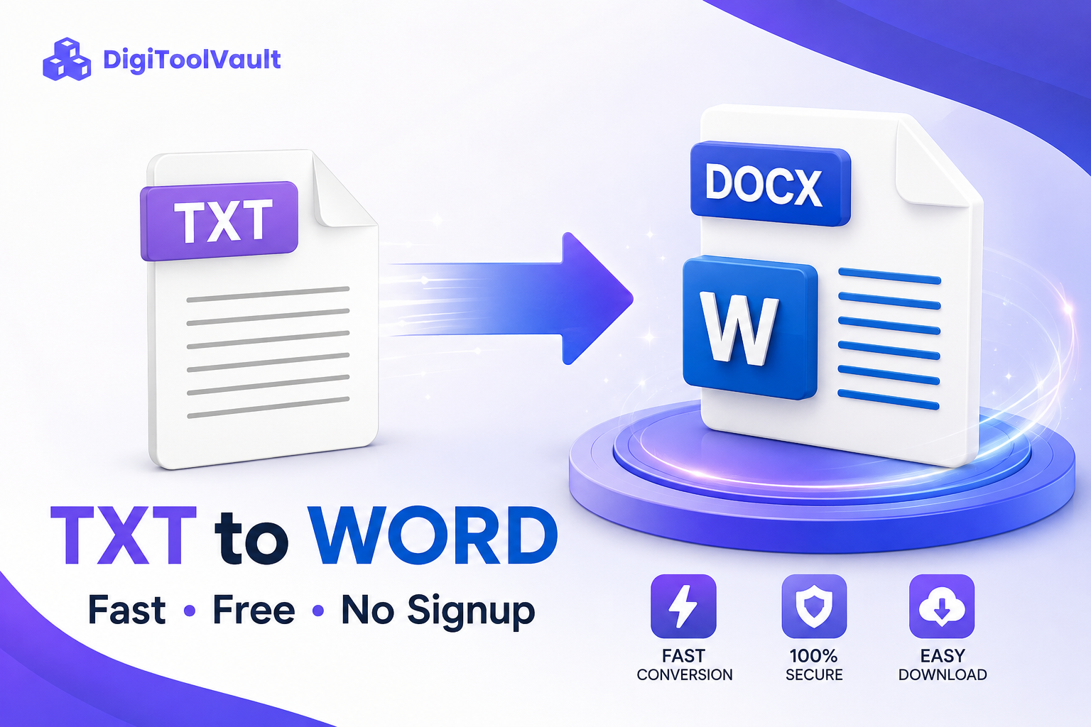 Convert TXT to Word Online Free 2026 Fast & Easy